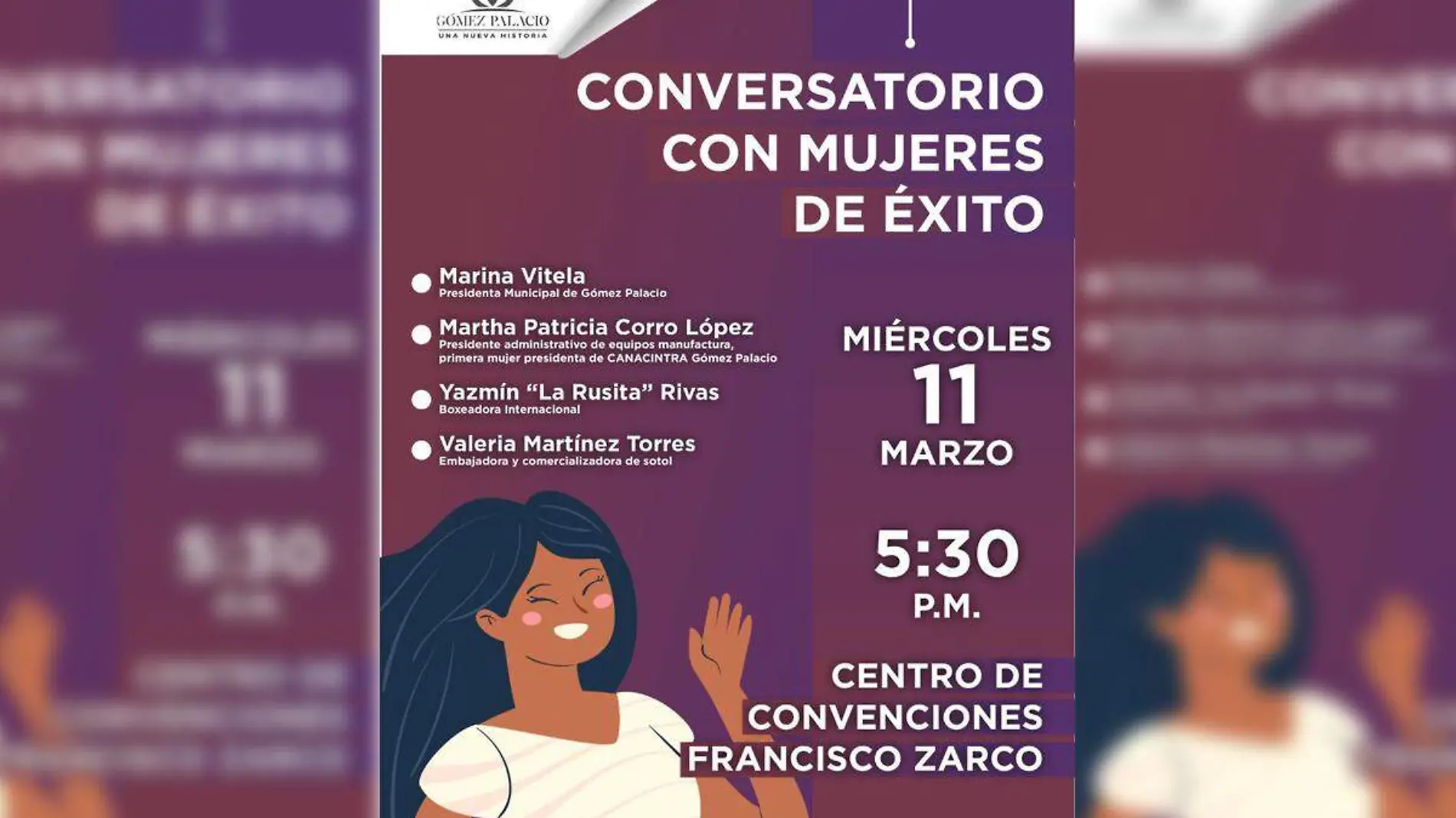 24 CESAR Participará Marina Vitela en conversatorio junto a gomezpalatinas exitosasOK